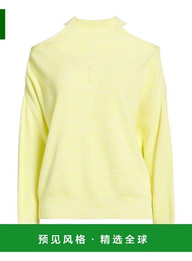 1h可退 香港直邮Iceberg 冰山 女士 毛衣 yellow黄色 舒适时尚