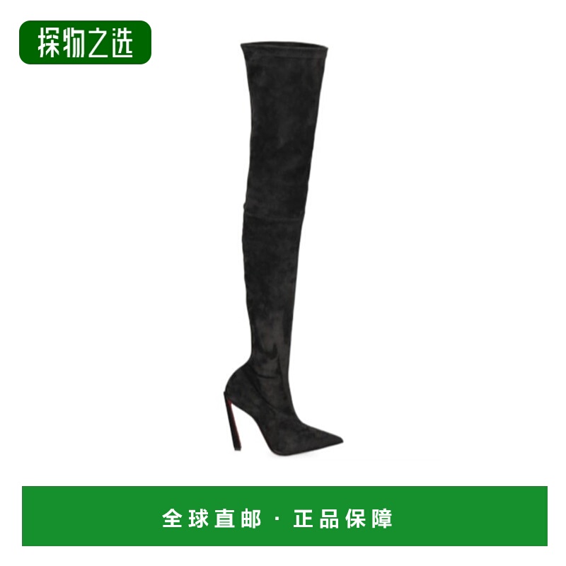 香港直邮Christian Louboutin Condora尖头过膝靴 78I-SFC005
