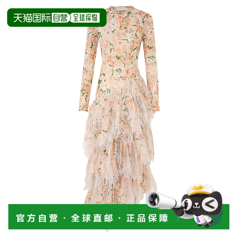 1h可退 香港直邮ZIMMERMANN 女士 长袖连衣裙 1183DS241C