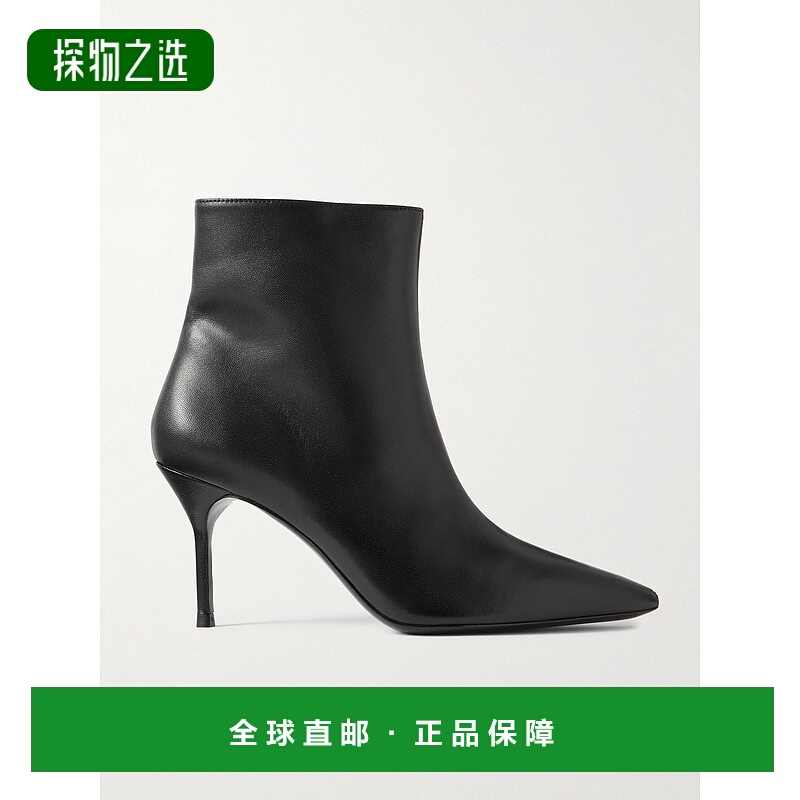 香港直邮Staud 女士 Sebastian 皮质短靴 F25F1028LNBLK