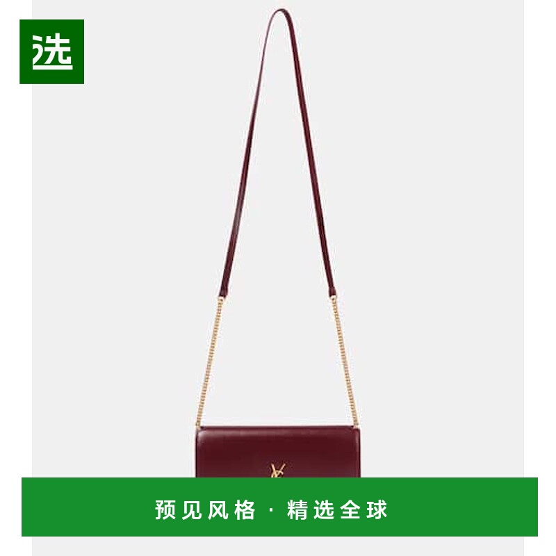 1h可退 香港直邮Saint Laurent 圣罗兰 女士 Cassandre 皮革斜挎