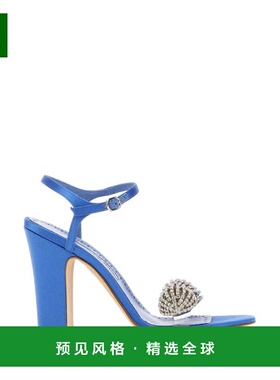 1h可退 香港直邮MANOLO BLAHNIK 莫罗·伯拉尼克 女士 Elhob 蓝色