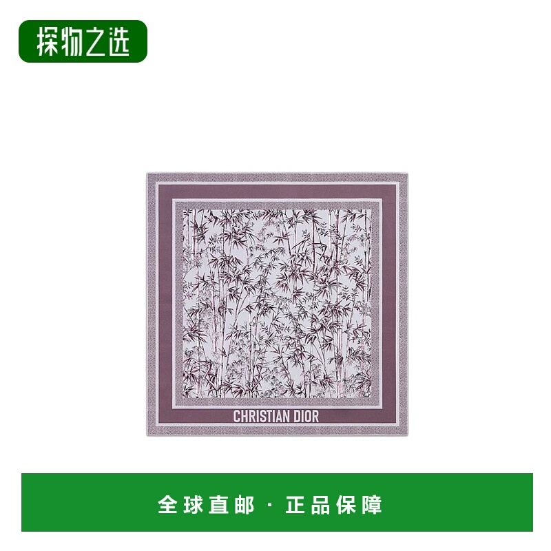 香港直邮Dior 图案丝巾 54TJB070I604真丝