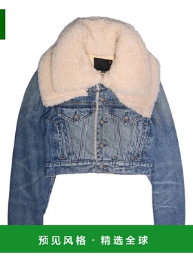 香港直邮R13 女士西服 R13WD181D344ALEOBLUE AW2025 蓝色 双领羊