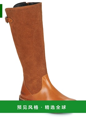 欧洲直邮Kickers 女士 长筒靴 KICK TITANIUM