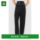 black黑色 1h可退 舒适 再生热情羊毛束腰裤 子 香港直邮TIBI 女士