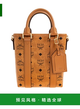 香港直邮MCM 男士手提包 MMTGSTA04CO SS2026 橙色 拉链手提包