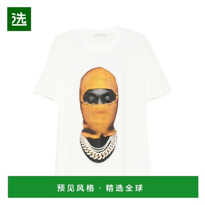 香港直邮IH NOM UH NIT 男士T恤 NUW25253081 AW2025 白色