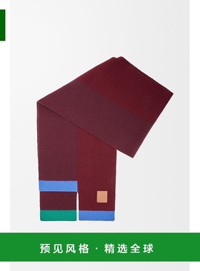 1h可退 欧洲直邮Loewe罗意威 Anagram女士深灰色/黑色羊驼毛印log