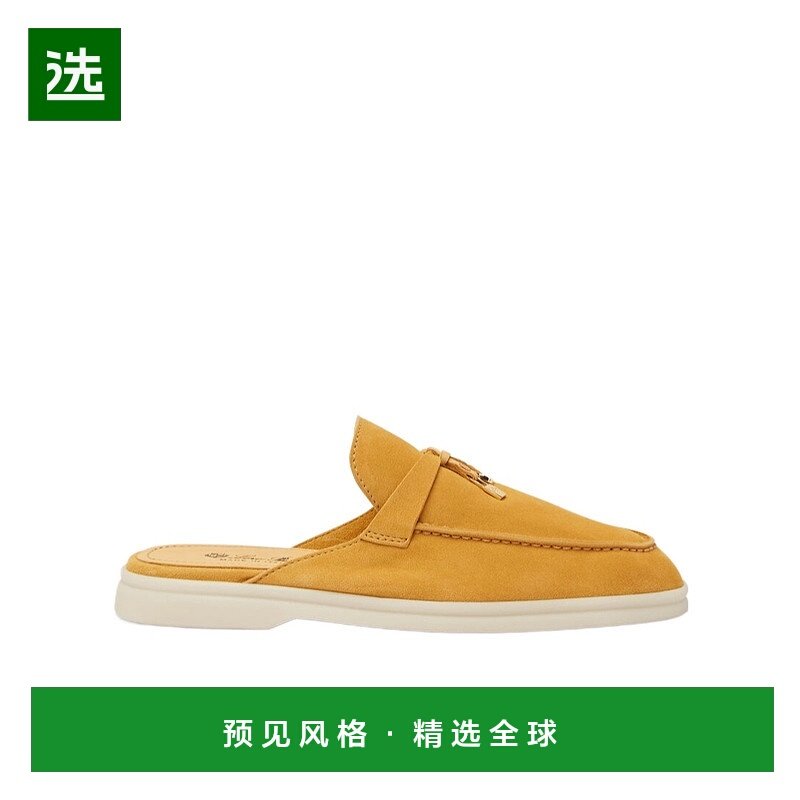 香港直邮Loro Piana 圆头穆勒鞋 FAI1543乐福鞋一脚蹬