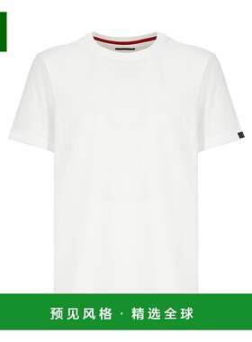 香港直邮FAY 男士T恤 NPMB3501330UCXB001 SS2025 白色 短袖T恤