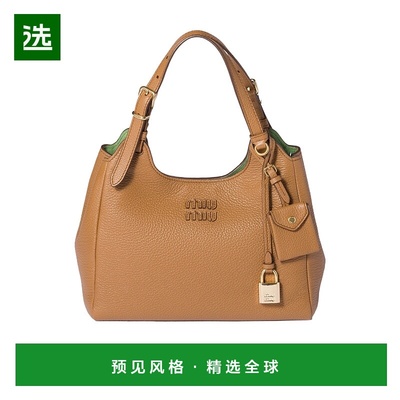 香港直邮Miu Miu 徽标手提包 5BA3042IFLVOOO单肩包