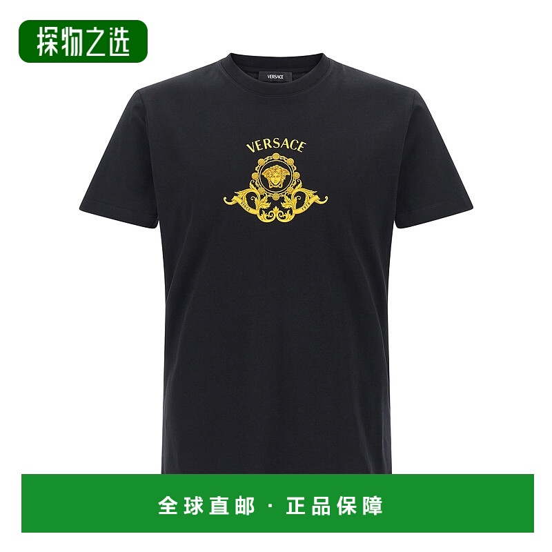 香港直邮Versace 短袖T恤 10139441A16704范思哲