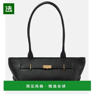 1h可退 香港直邮DeMellier 女士 New York 皮革肩包 black黑色 舒