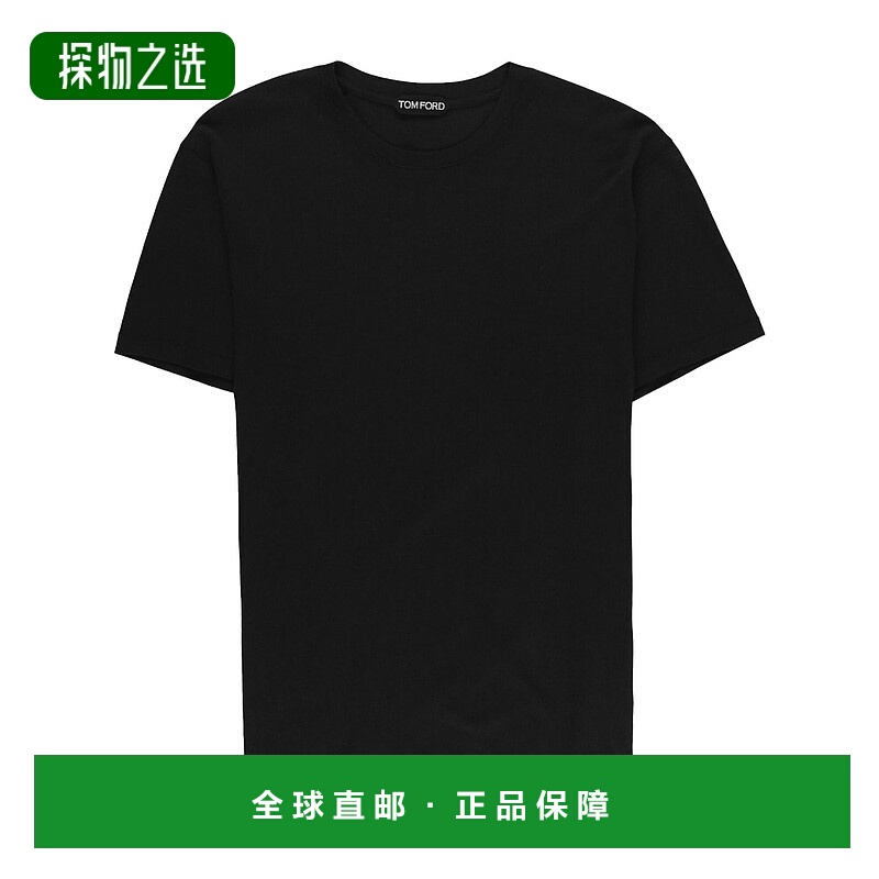1h可退 香港直邮Tom Ford 汤姆·福特 男士 合体款T恤 JCS004JMT0