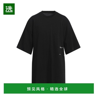 1h可退 香港直邮Oamc 男士 Oversize-t-shirt T恤 black黑色 舒适