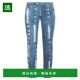 1h可退 易搭 低腰印花水洗休闲时尚 美国直邮 ERMANNO女士牛仔裤