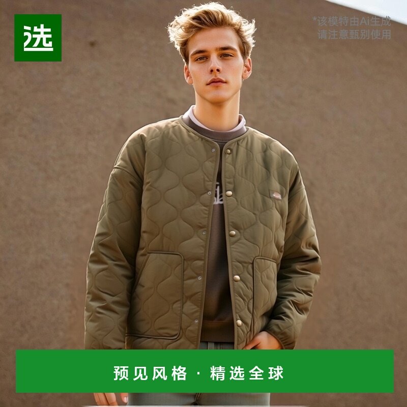 1h可退 欧洲直邮DICKIES 男士夹克 DK0A4YG6MGR1