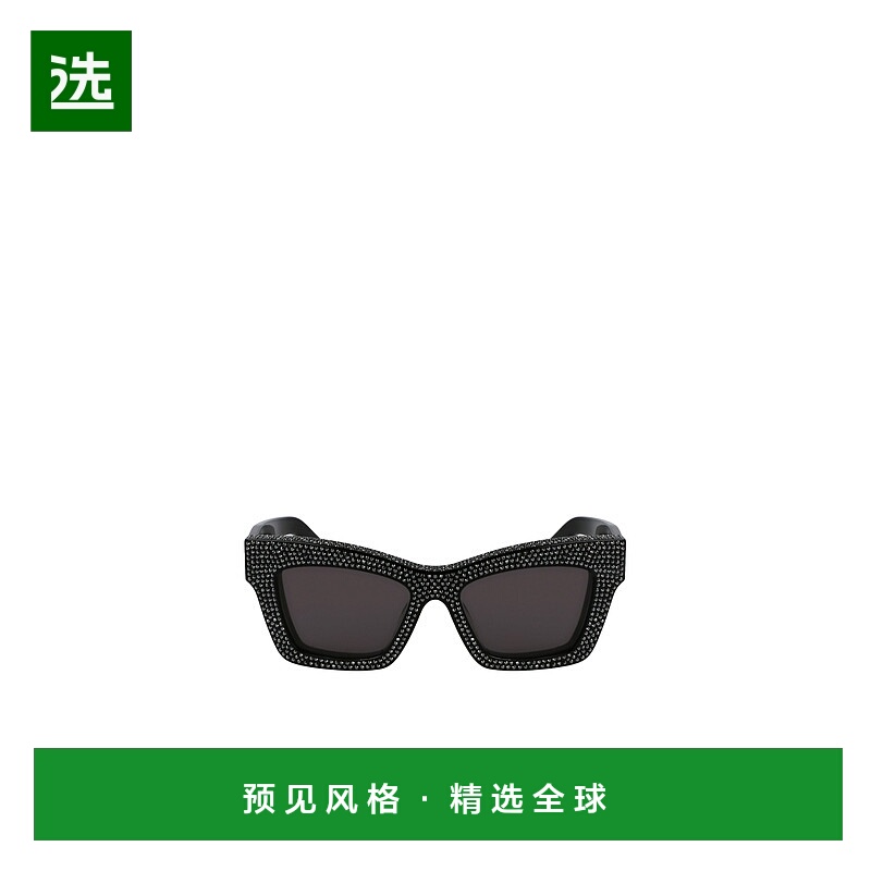 香港直邮Salvatore Ferragamo 几何框太阳镜 51H045