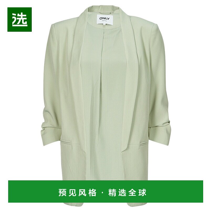 欧洲直邮Only 女士 ONLELLY 外套 绿色