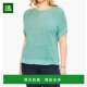 zoe 美国直邮 1h可退 毛衣 nic 圆领短袖 Aqua 女士夏季 Dusty