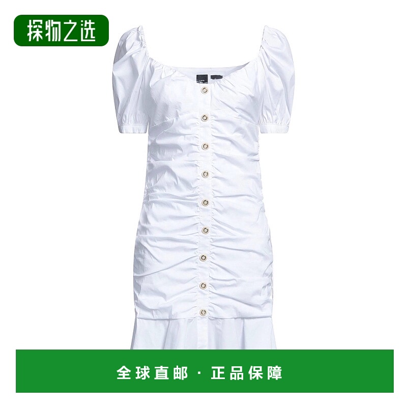 香港直邮Pinko 品高 女士 紧身连衣裙 white白色 舒适时尚