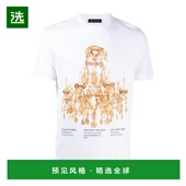 A83694A228806A001短袖 香港直邮Versace 图案印花T恤