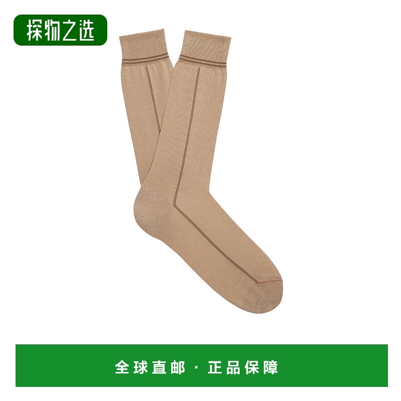 香港直邮Zegna 棉混纺袜子 N5V40-720