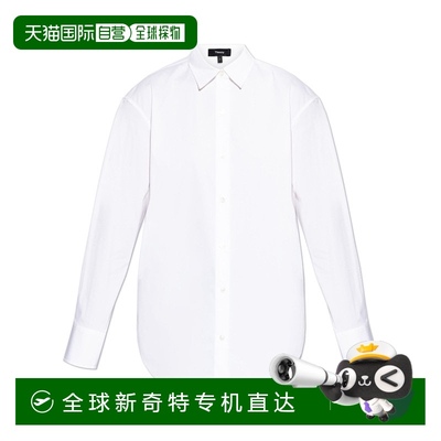 1小时内可退 欧洲直邮theory 女士 衬衫正品高档气质减龄舒适叠穿