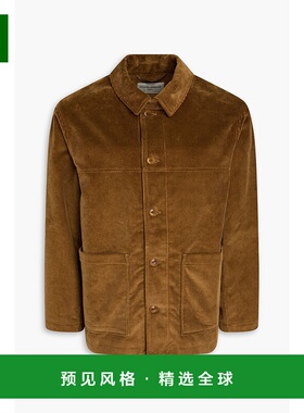 1h可退 香港直邮officine generale 男士 Ulysse 棉质灯芯绒衬衫