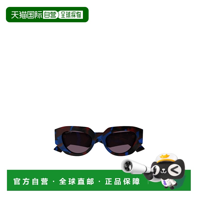 自营Gucci 几何猫眼太阳镜 GG1421S古驰时尚百搭舒适高级感