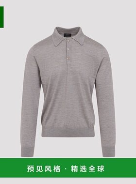 香港直邮BRIONI 男士POLO衫 UMR30LP1K829700 AW2025 灰色