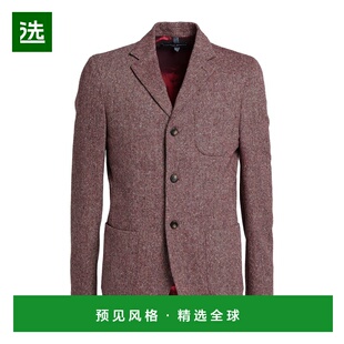 1h可退 香港直邮Jacob Cohen 男士 西装外套 red红色 舒适时尚