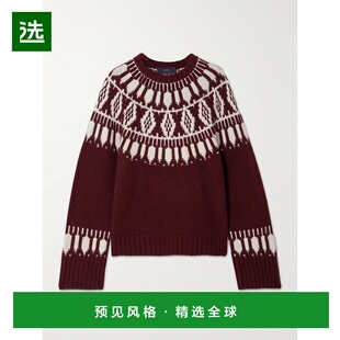 1h可退 香港直邮Arch4 女士 Jackson 'Fair Isle' 羊绒毛衣 KNJP2