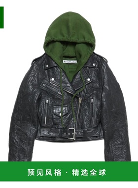 香港直邮Acne Studios 长袖皮夹克 A70191