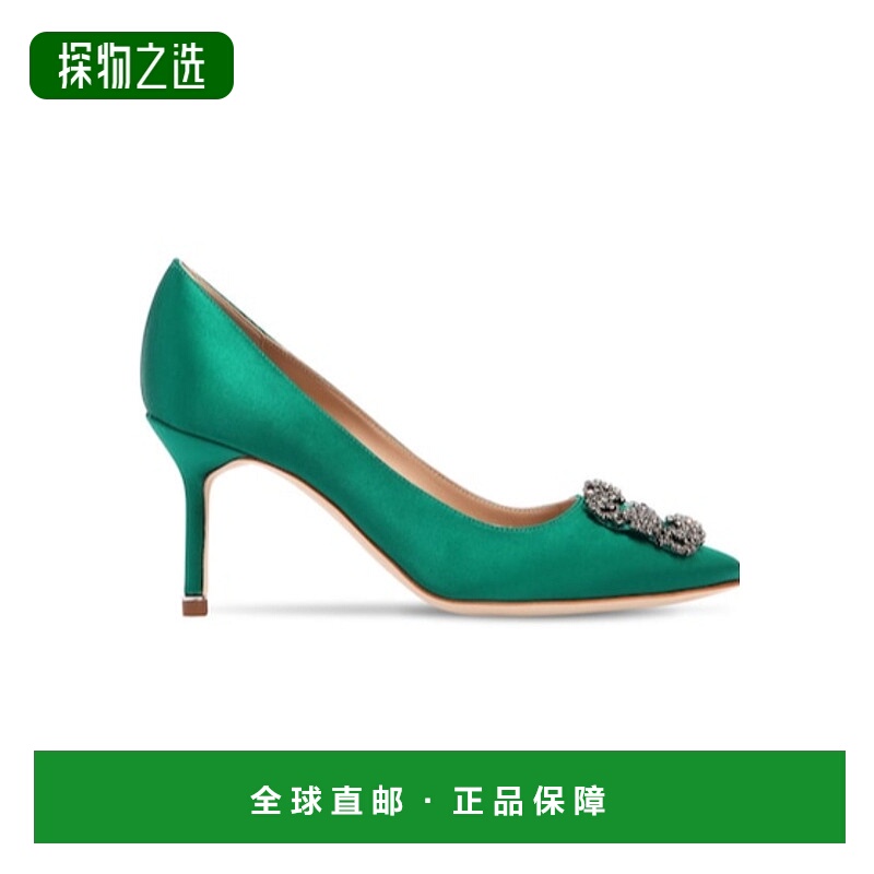 香港直邮Manolo Blahnik 徽标细跟高跟鞋 73I0C4007
