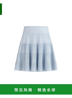 1h可退 香港直邮Balmain 巴尔曼 女士 罗纹半身裙 FF1LB512KI83