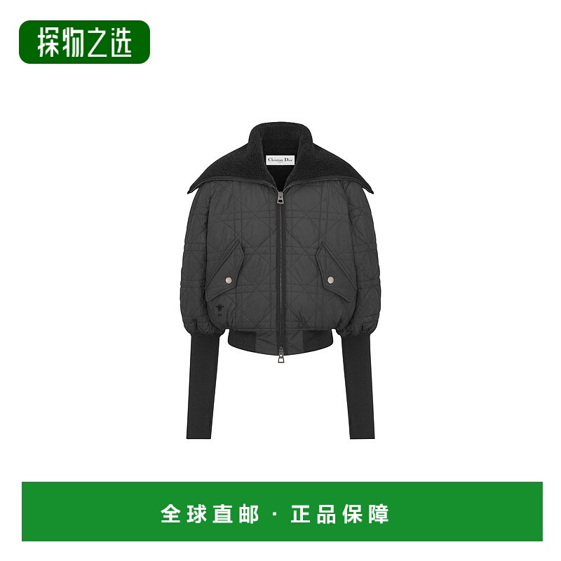 1h可退 欧洲直邮DIOR 迪奥 25秋冬  DIO6PTR2BCK 女士 夹克羊羔绒