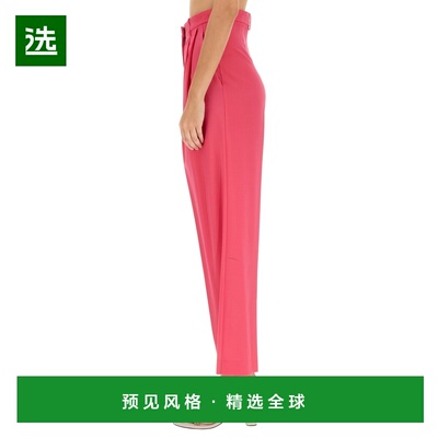 1h可退 香港直邮Alysi 女士 长裤 153106A3060PINK red红色 舒适