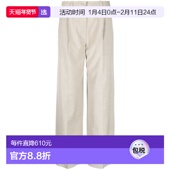 子 1h可退 LOW22PFTR01BEMELANG 女士 低腰裤 香港直邮LOW CLASSIC