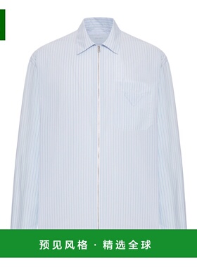 香港直邮PRADA 男士衬衫 SC855189HSOOOF0W81 SS2026 白色 长袖衬