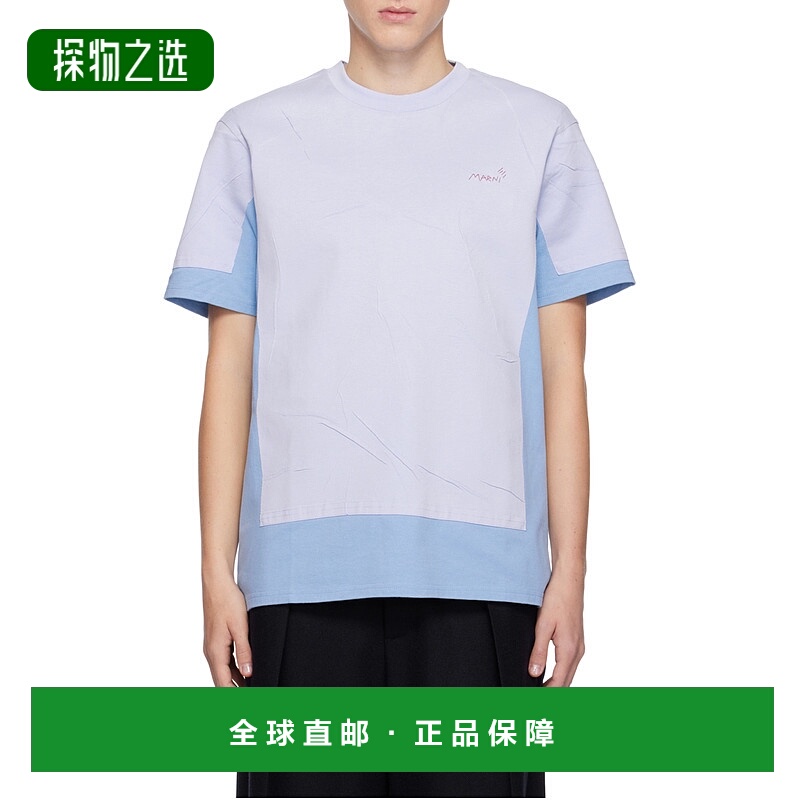 香港直邮Marni 双层T恤 HUMU0302XQUTC406