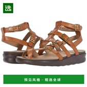 美国直邮 百搭透气 SAS 凉鞋 1h可退 舒适 女士时装 真皮时尚 潮