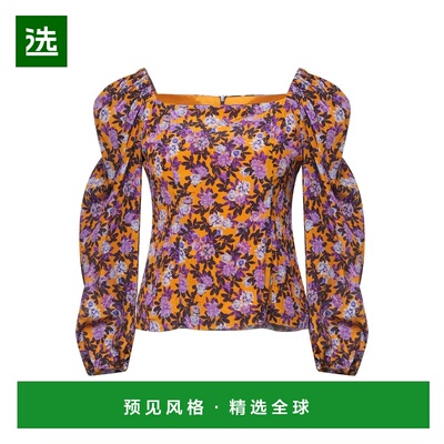 1h可退 香港直邮Baum Und Pferdgarten 女士 上衣 yellow黄色 舒