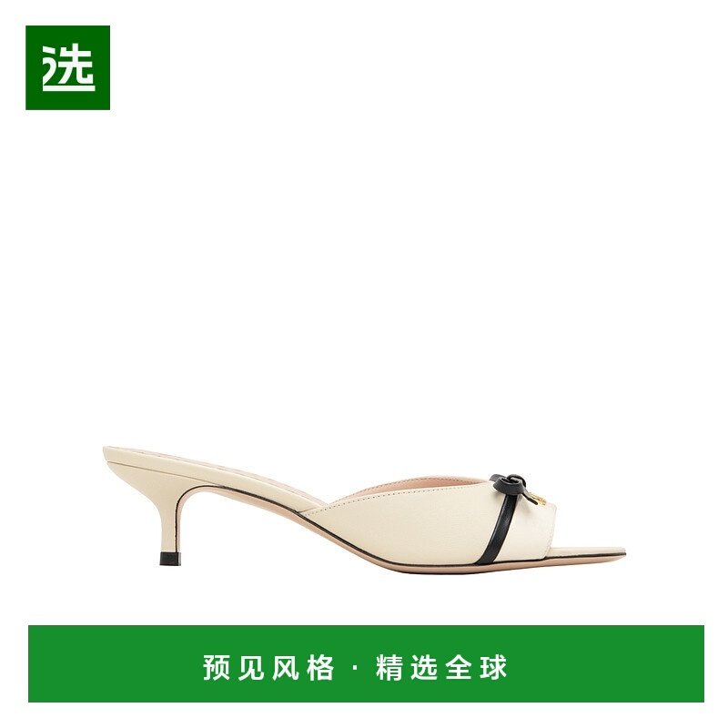 1h可退 香港直邮Valentino 皮革蝴蝶结高跟凉鞋 WS0MQ4DAL