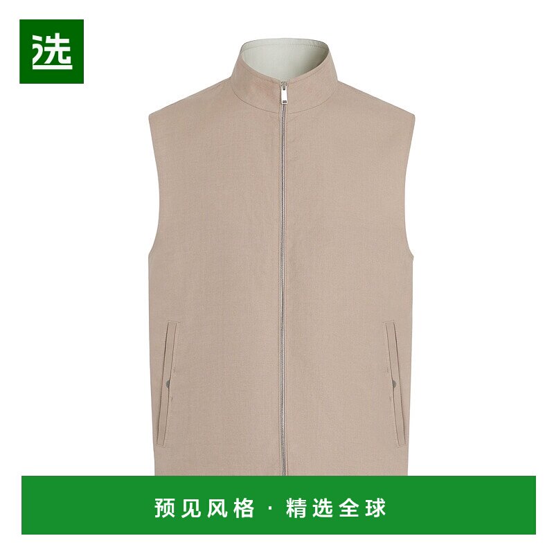 香港直邮Zegna OASI LINO 亚麻背心 UFT58A9F137