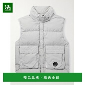 香港直邮cp company 1h可退 男士 CHROME 马甲 19CMVE028A00636