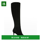 绒面革细高跟宽筒及膝靴 女鞋 Beard Lisa 美国直邮 Veronica
