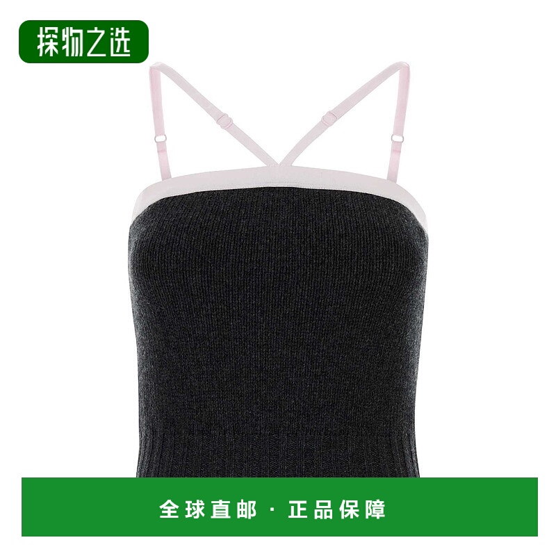 1h可退 香港直邮Prada 普拉达 女士 初剪羊毛套头衫针织衫 P29B98