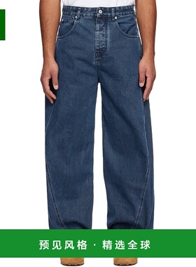 1h可退 香港直邮Jacquemus 男士 蓝色 Le de-Nîmes Espiral 牛仔